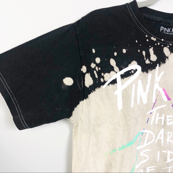 Pink Floyd NWOT Semi Crop Bleached Band Tee - Picture 4 of 8